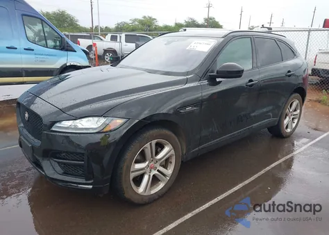 2018 Jaguar F-Pace 35T R-Sport z USA, uszkodzony, nr VIN SADCL2EVXJA246610